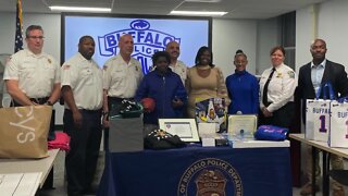 12-year-old who saved friend's life honored with BPD scholarship