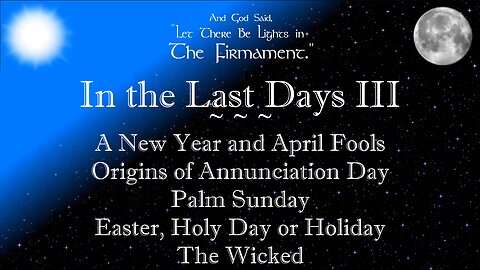 029 In the Last Days 3 - The Firm PodCast