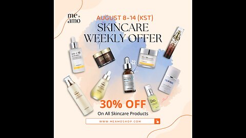 Sale 30% off Skincare & Innotox Meamoshop Code LOIS