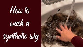 How to Wash a Synthetic Wig