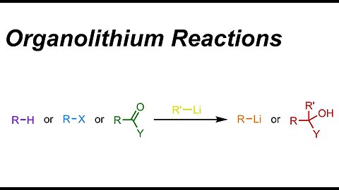 Organolithium Reactions (IOC 16)