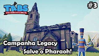 TABS Legacy Salve o Pharaoh! Totally Accurate Battle Simulator - Gameplay PT-BR