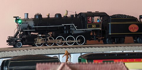 SRC 90 and PRR l1 VS a 3% grade