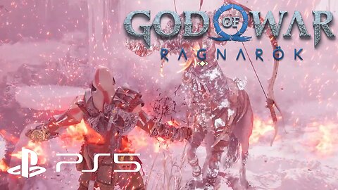 God of War 5 Ragnarok - The Huntress Boss Fight