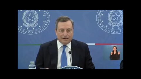 Draghi : In Italia c'è libertà di espressione!