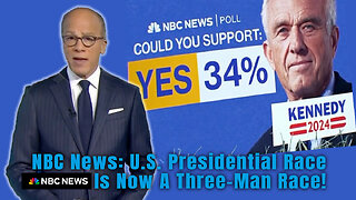 NBC News: U.S. Presidential Race Is Now A Three-Man Race!