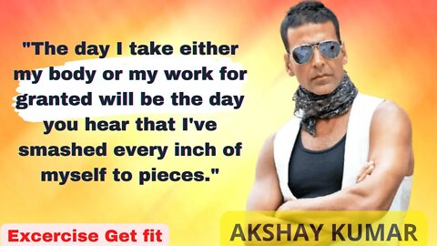 Akshay Kumar's Fitness Mantras for a Fit India | Top 5 Quotes | life changing quotes | #akshyakumar