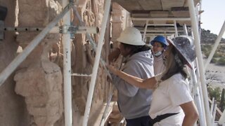 Restoration work helps preserve history of San Xavier Mission