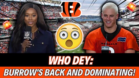 🏈 BREAKING NEWS: JOE BURROW IS BACK AND BETTER THAN EVER! DON'T MISS THIS! WHO DEY NATION NEWS