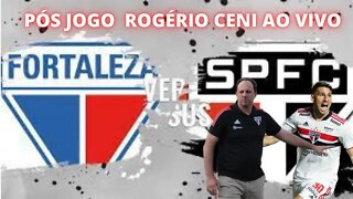 🔴SÃO PAULO NÃO SABE JOGAR FORA DE CASA! PÓS JOGO FORTALEZA 1x1 SPFC | COLETIVA DO ROGÉRIO CENI