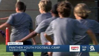 Dwyer Panthers youth football camp