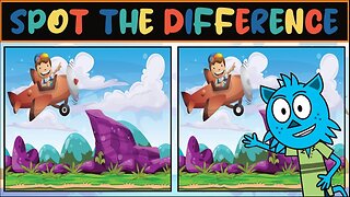 Spot the Difference Adventure with Puzzle Pete! | Fun 5 Puzzle Find the Difference Games.