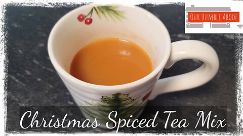 Christmas Spiced Tea Mix
