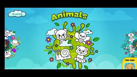 Coloring book- games for kids App👶No Copyright Videos👶#coloringbook #kidsgames #kidsgamevideo Clip11