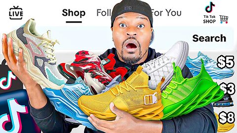 Buying The CHEAPEST SHOES I Could Find On Tik Tok Shop!