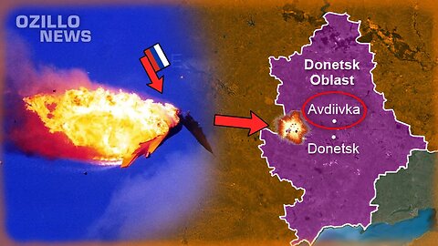 Ukrainian domination in Avdiivka! Russian SU-25 fighter aircraft destroyed in Avdiivka!