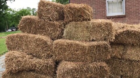 What Does Straw Bales Have to Do With Land Clearing?