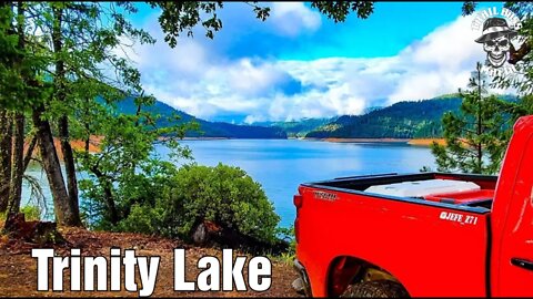 Trinity Lake | Epic Camp Spot Surrounded by Water (throwback 2020)