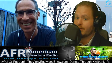 ​To Crowd Source Truth, Jason Goodman on The Vinny Eastwood Show - 31 July 2020