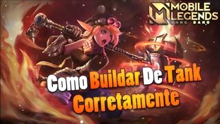 Como BUILDAR jogando de TANK | Mobile Legends