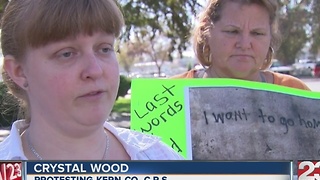 Locals protest Kern County CPS
