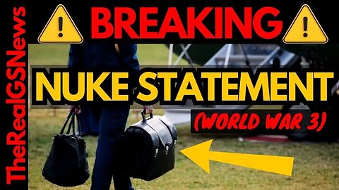 THIS JUST IN: CHINA ISSUES NUKE WARNING TO U.S. (URGENT STATEMENT)