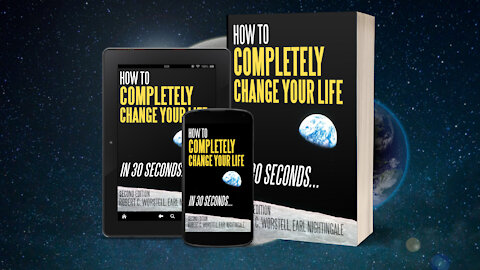 How to Completely Change Your Life in 30 Seconds - Book Trailer