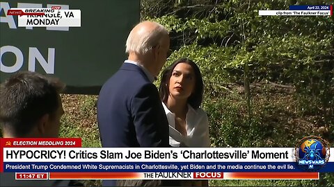 HYPOCRISY! Critics Slam Joe Biden's ‘Charlottesville’ Moment