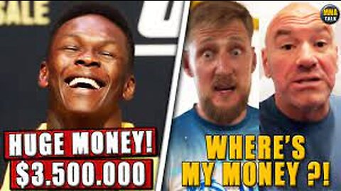 UFC 293 Salaries REVEALED! Volkov SHOCKED about UFC 293 bonus, new UFC fight kits, Dana White