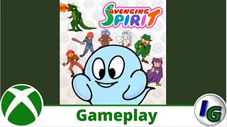 Avenging Spirit Gameplay on Xbox