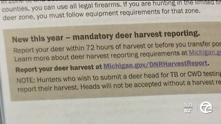 Michigan deer hunters now required to report harvest online or risk fine