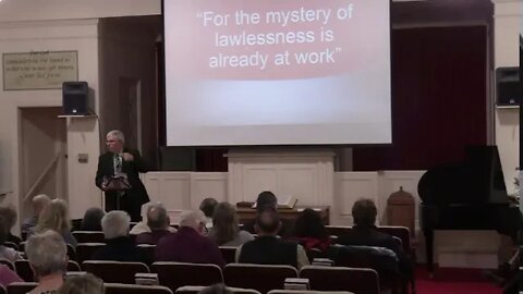 Pastor Bob Van Manen - The Mystery of Lawlessness is Already at Work
