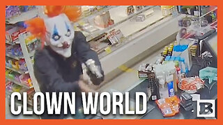Man in Freaky Clown Mask Robs Store at Gunpoint