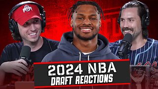 Bronny James Is A Los Angeles Laker + 2024 NBA Draft Reactions