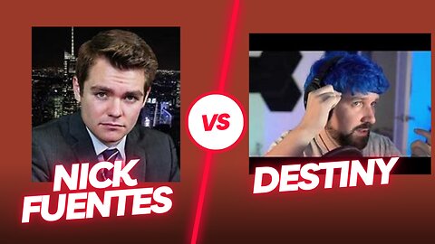 nick fuentes vs destiny debate part 1 (my reaction)