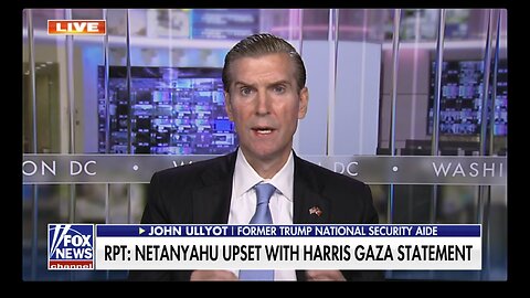 FOX News | Kamala undermines Israel | July 26, 2024