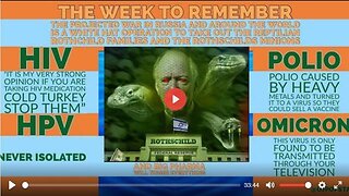 SHARIRAYE: THE WEEK TO REMEMBER - WHITE HAT OPERATION TO TAKE OUT ROTHSCHILD REPTILIAN FAMILIES