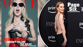 Nicole Kidman flaunts her figure — and holds a snake — in steamy lingerie shoot for Vogue Australia