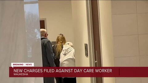 New charges filed against daycare worker