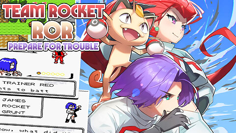 Pokemon Team Rocket ROR Prepare for Trouble - GBC ROM Hack, Play as Play as Jessie or James, Meowth