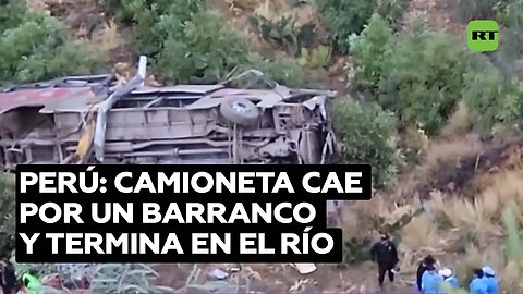 Cinco muertos al caer una camioneta por un abismo de 300 metros en Perú