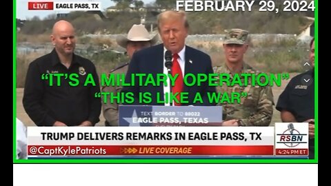Military Operation, The Border, President Trump, Bi-Dan 3/3/24 💣💥BOOM💣💥