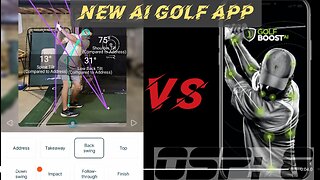 OSP 8: VIDEO REPLAY: LIVE Review Comparison of Ai GOLF APP