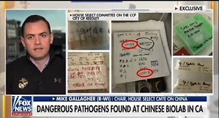 Rep Gallagher on Chinese Biolab in CA: It’s Absurd that FBI & CDC Couldn’t Immediately Investigate