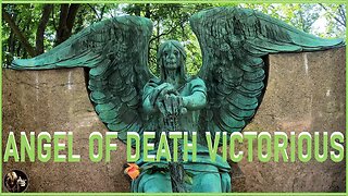 Angel Of Death Victorious Lake View Cemetery Haserot Van life Ohio UrbanLegends Roadside Attractions