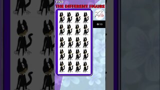 FIND THE DIFFERENT FIGURE | CHALLENGE # O20