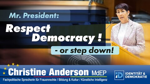 Mr. President: Respect Democracy or Step Down !