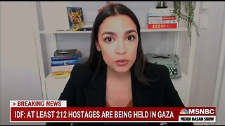 AOC Claims She's Not Defending Hamas