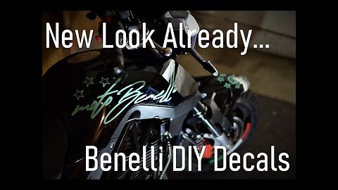 The Benelli TNT135 Gets a Decal DIY [Archive]