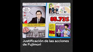 Indignación en Perú por libro infantil que respalda el autogolpe de Alberto Fujimori